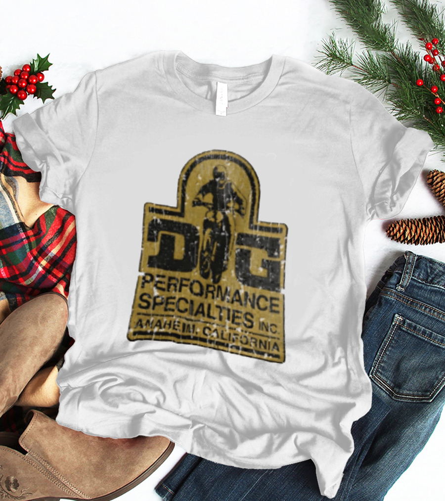 Dg Bmx 1974 Performance Specialties Inc Anaheim California T-Shirt