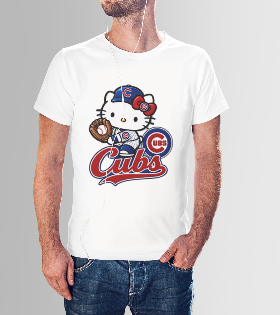 Hello Kitty Cubs 2026 MLB Baseball Chicago T-Shirt