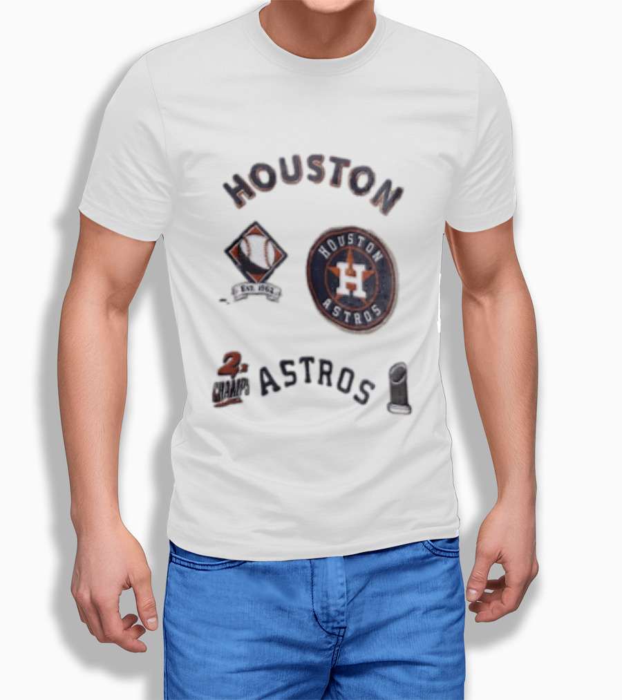 Houston Astros 2x Champs Baseball EST 1962 T-Shirt