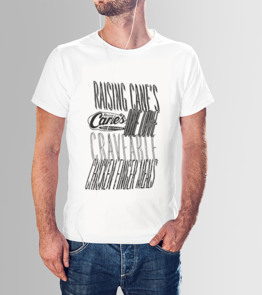 Raising Cane's One Love Craveable Chicken Finger Meals T-Shirt