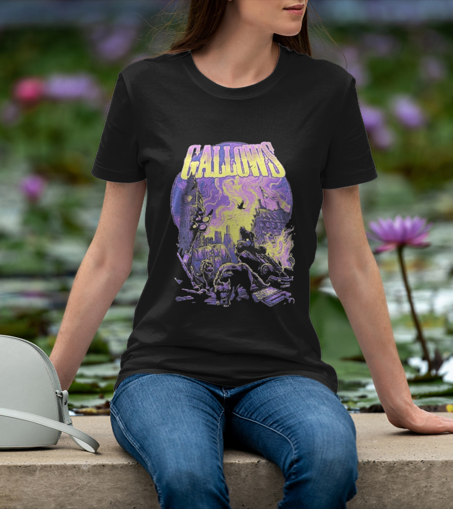Gallows Orchestra Of Wolves Big Ben Chaos By Dan Mumford T-Shirt