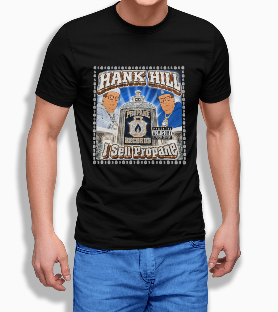 Hank Hill Propane Records I Sell Propane T-Shirt