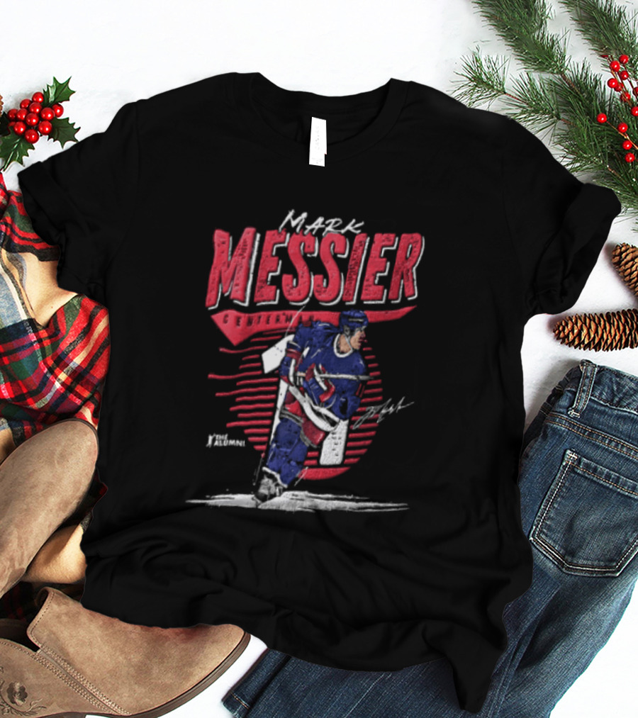 Mark Messier New York Rangers Hockey NHL Player T-Shirt