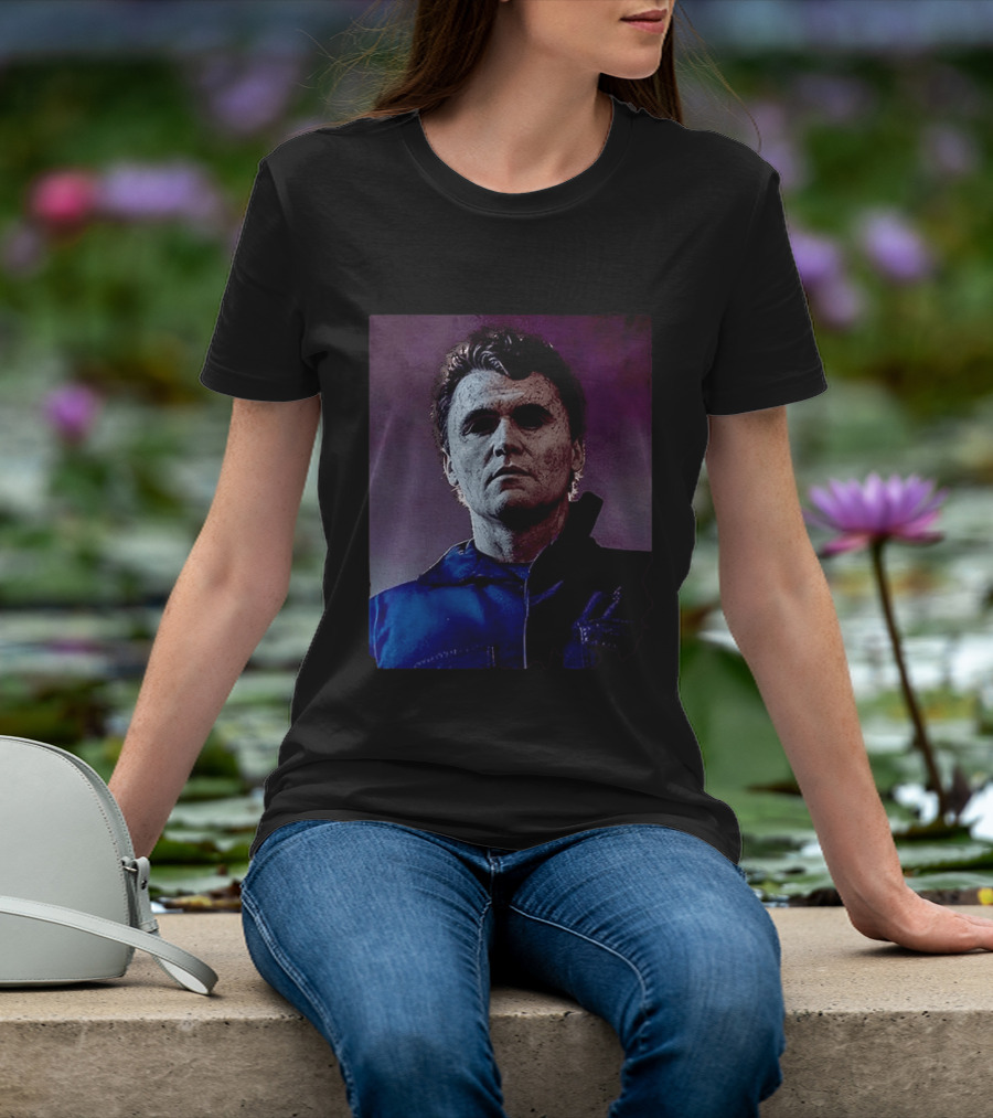 Mikirk Myers Michael Myers X Charlie Kirk T-Shirt