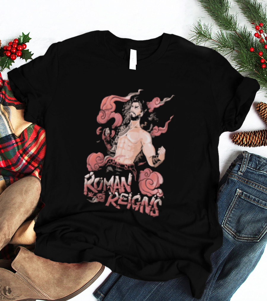 Roman Reigns WWE Anime T-Shirt
