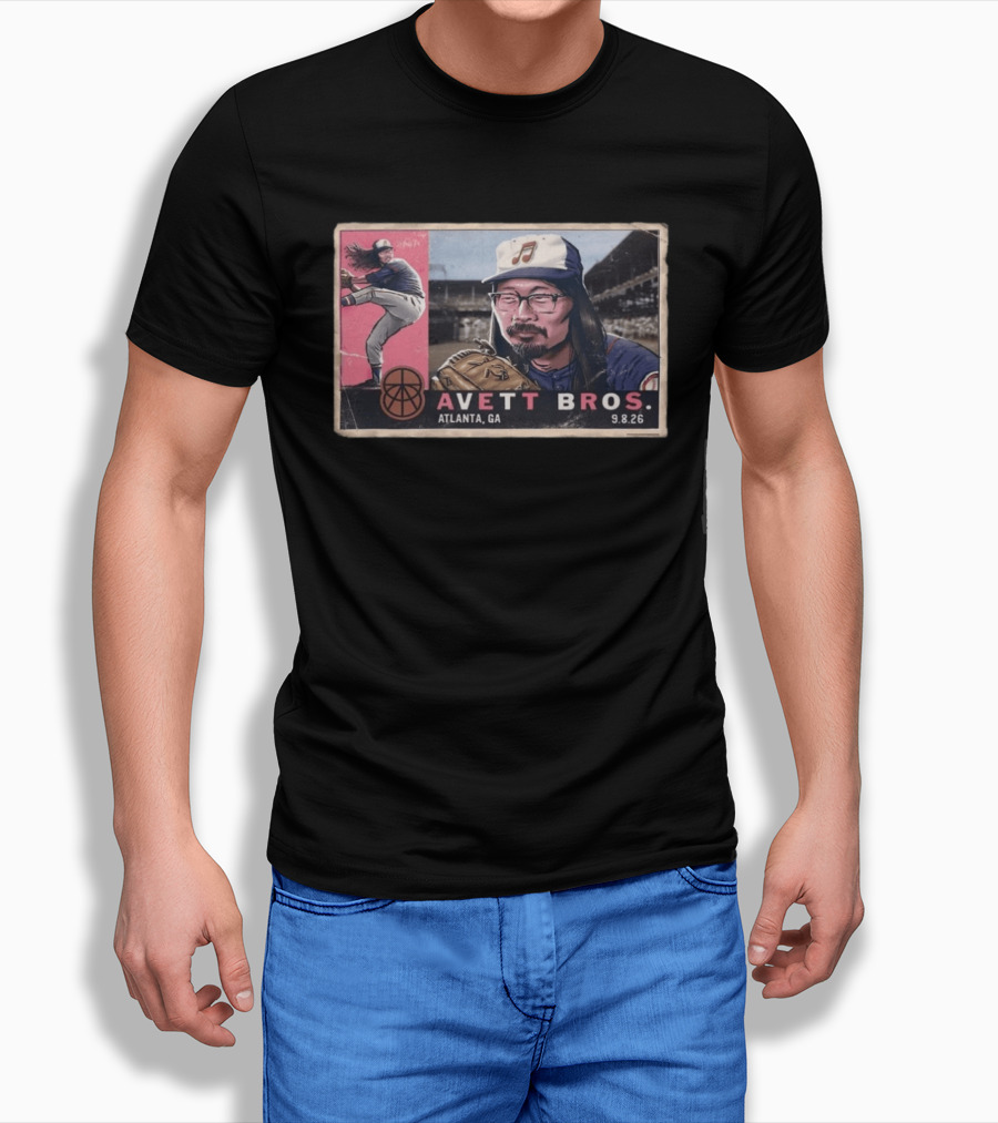 Avett Bros Atlanta GA Baseball 9.8.26 T-Shirt