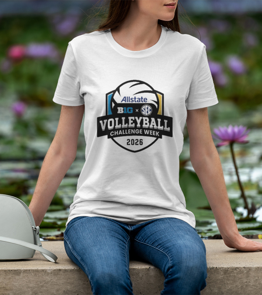 Allstate Big Ten SEC Volleyball Challenge Week 2026 T-Shirt