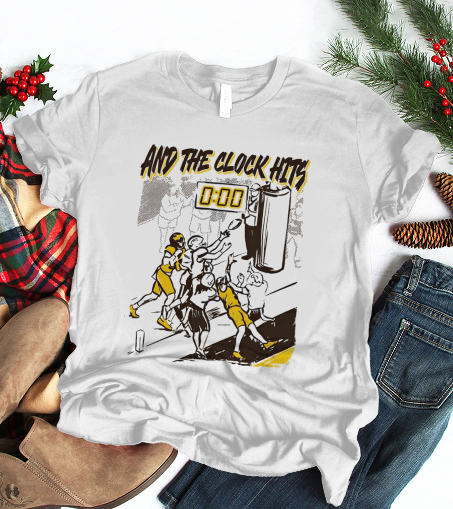 Western Michigan Broncos And The Hits 0 00 WSU Vs Michigan Sports Moment T-Shirt