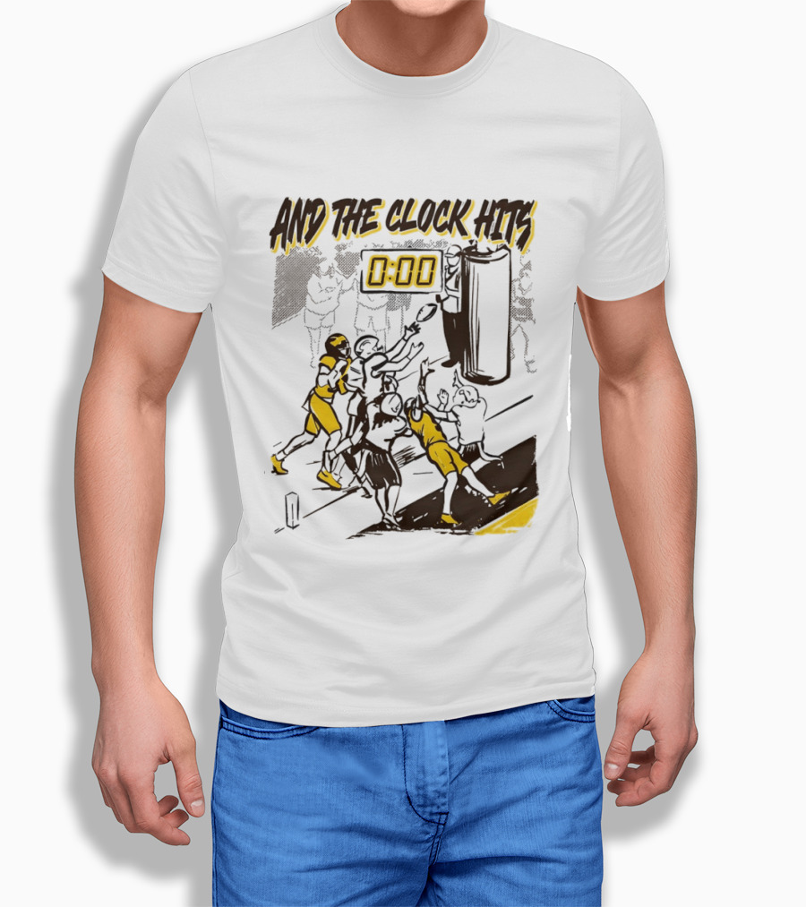 Western Michigan Broncos And The Hits 0 00 WSU Vs Michigan Sports Moment T-Shirt