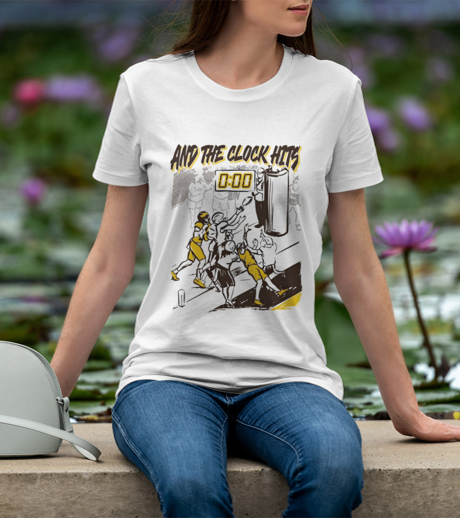 Western Michigan Broncos And The Hits 0 00 WSU Vs Michigan Sports Moment T-Shirt