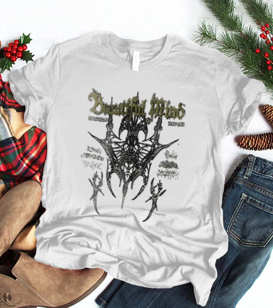 Beautiful Mind Xdinary Heroes World Tour Metal Sigil Gaon Jungsu Roster Distressed Spiky T-Shirt