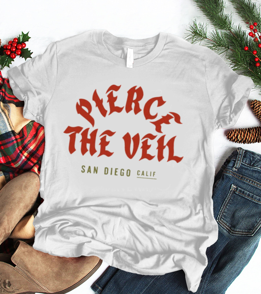 Pierce The Veil San Diego Calif 2026 T-Shirt