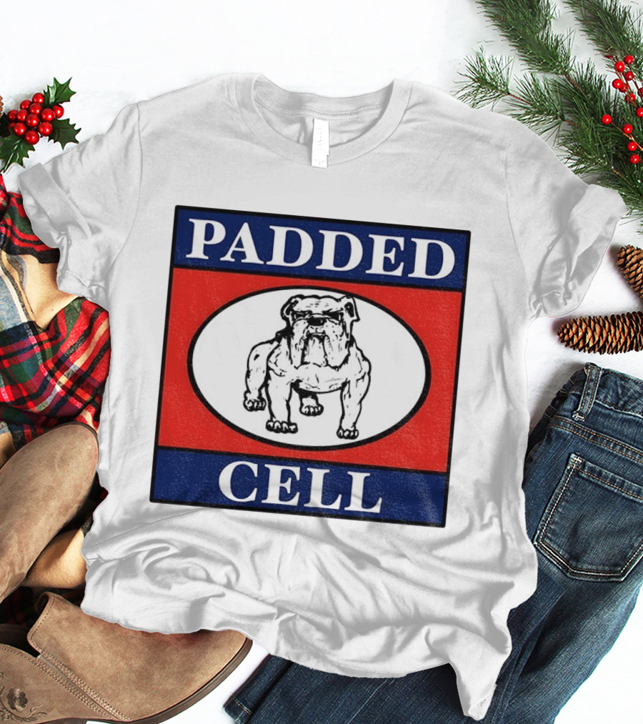 Punk Rock Padded Cell Bulldog Oval T-Shirt