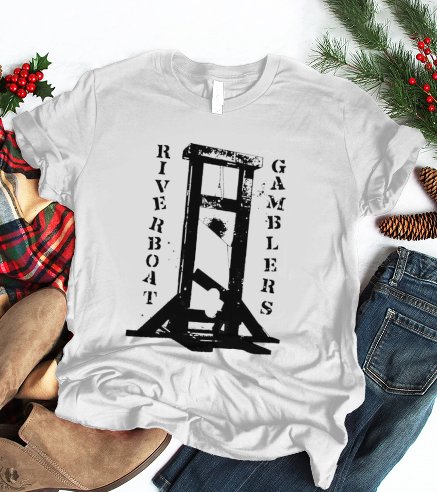 Riverboat Gamblers Guillotine Execution T-Shirt
