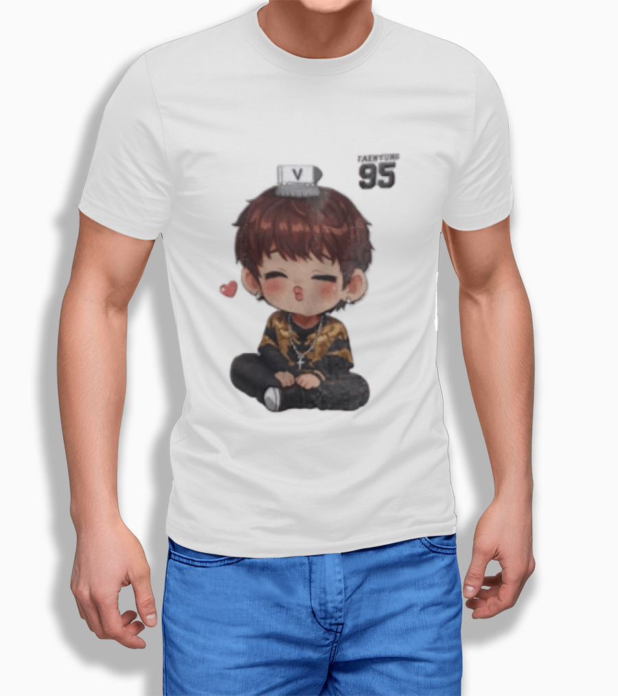 Taehyung V BTS 95 Kawaii Chibi T-Shirt