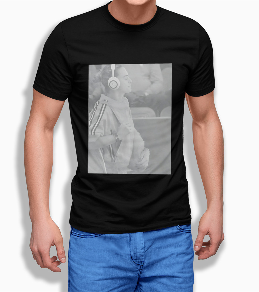 Aryna Sabalenka Headphones And Tracksuit 2026 T-Shirt