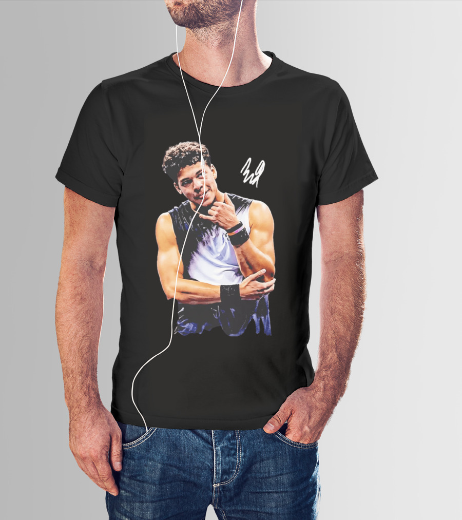 Ben Shelton Call Answered Tennis Gesture T-Shirt