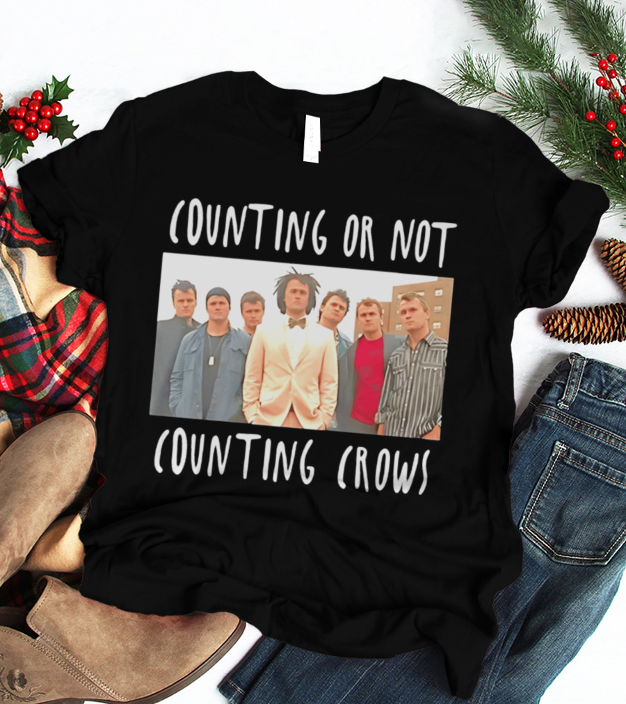 Counting Or Not Counting Crows Band T-Shirt