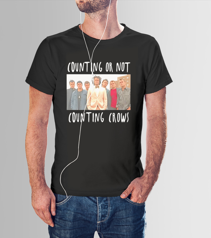 Counting Or Not Counting Crows Band T-Shirt