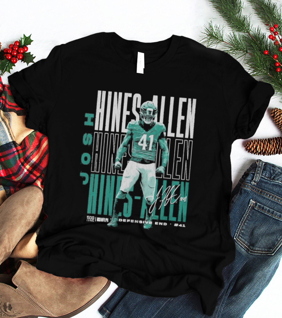 Josh Hines Allen 41 Jacksonville Football Repeat T-Shirt