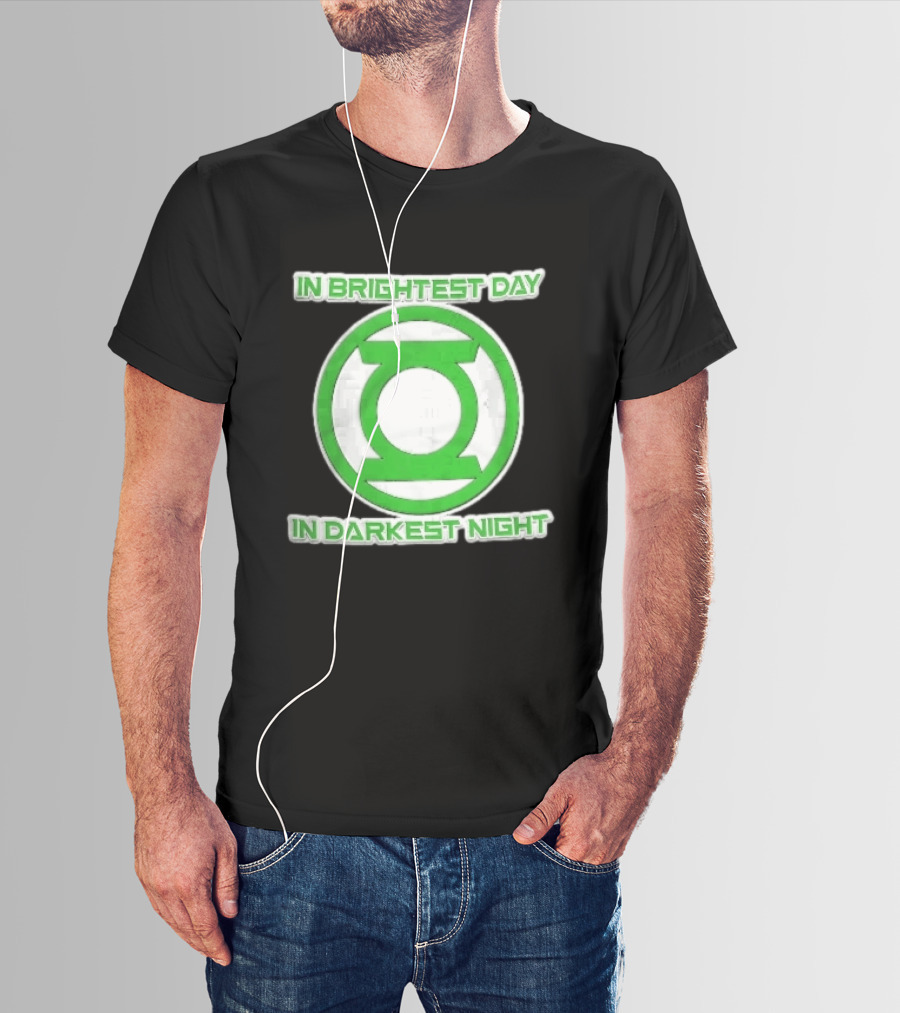 Green Lantern In Brightest Day In Darkest Night T-Shirt