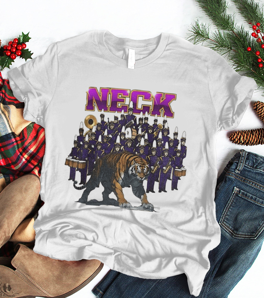 LSU Tigers Neck Marching Band Louisiana State University T-Shirt