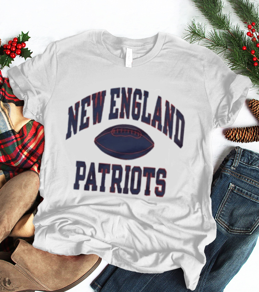 New England Patriots Gridiron Lightweight Football T-Shirt