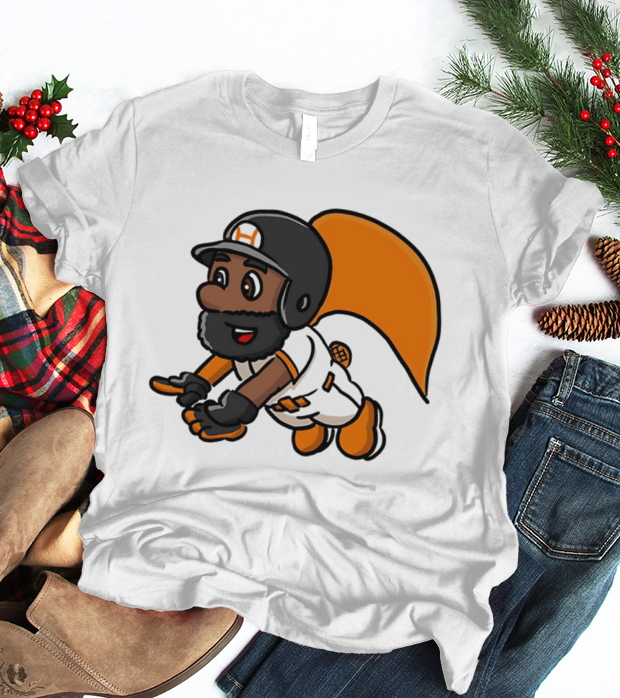 Super Baseball Bros Diving Catch Gamer Parody Superhero Player T-Shirt