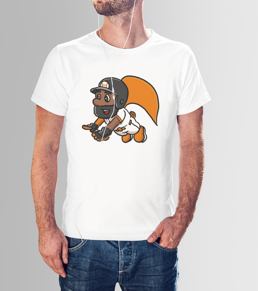 Super Baseball Bros Diving Catch Gamer Parody Superhero Player T-Shirt
