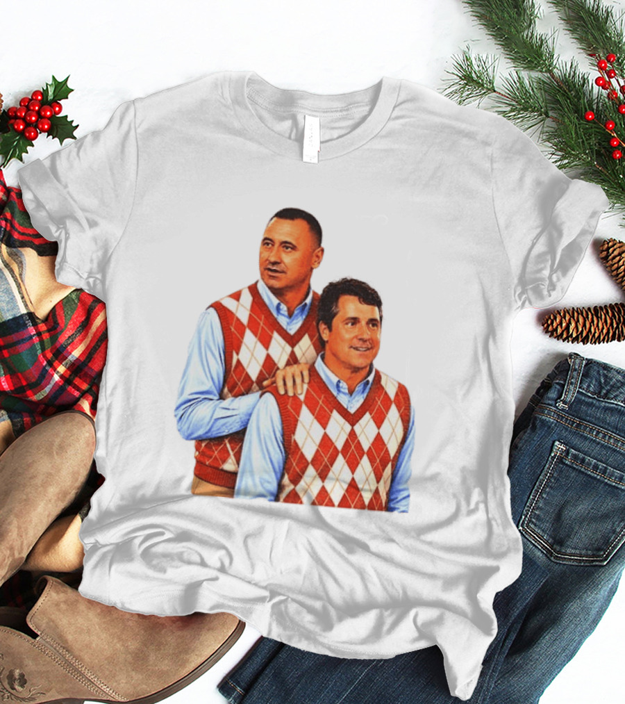 Texas Longhorns Football Coach Step Brothers Argyle Sweater Comedy T-Shirt