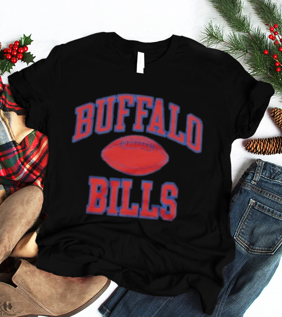 Buffalo Bills Gridiron Lightweight Football Fan T-Shirt