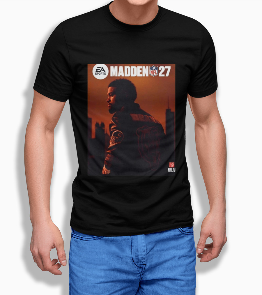 EA SPORTS Madden 27 NFL Caleb Williams Bears NFLPA T-Shirt