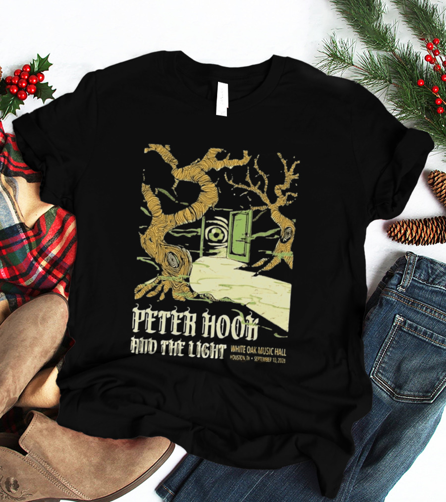 Peter Hook And The Light White Oak Music Hall Houston September 10 2026 Event T-Shirt