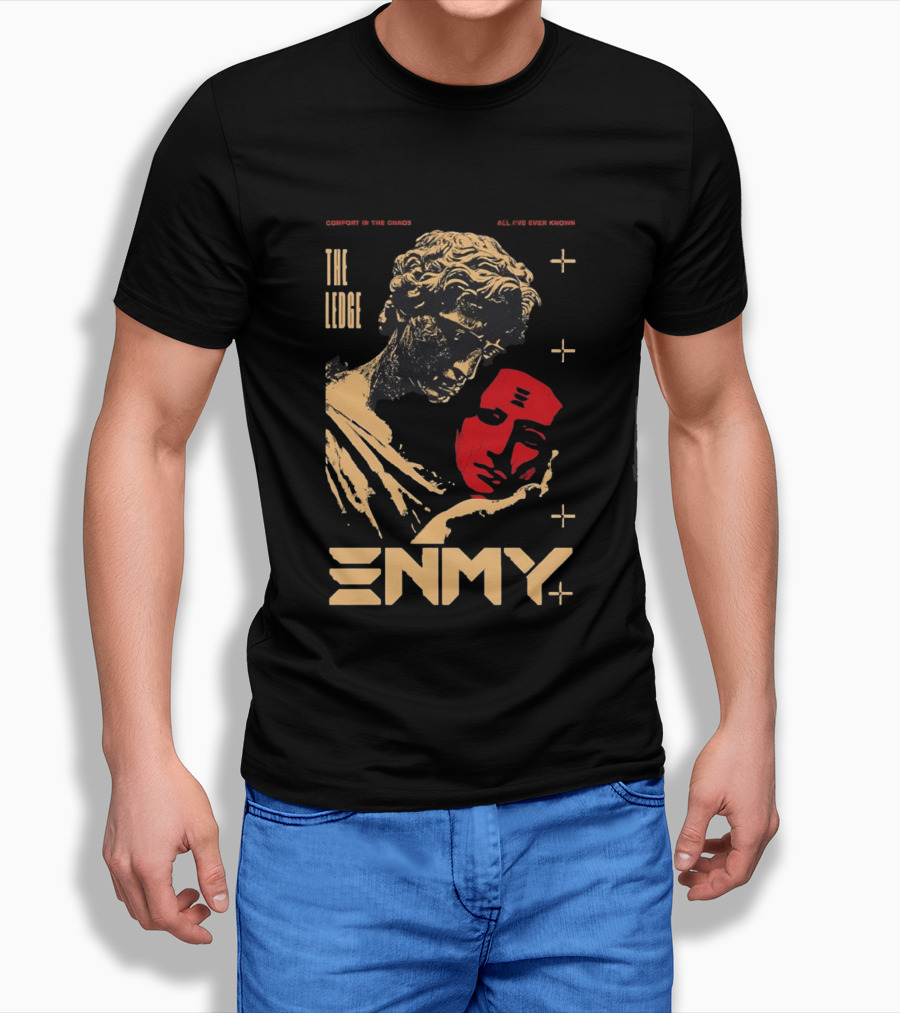 The Ledge Enmy Comfort In Chaos All I've Ever Known T-Shirt