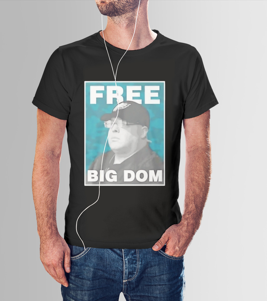 Philadelphia Eagles SEAL Team S07 Free Big Dom T-Shirt