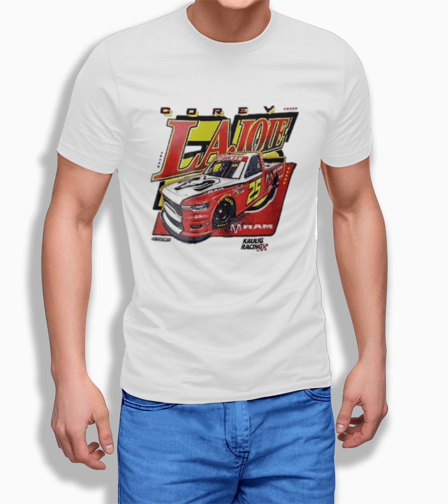 Corey Lajoie Number 25 Ram Truck Kaulig Racing Nascar T-Shirt