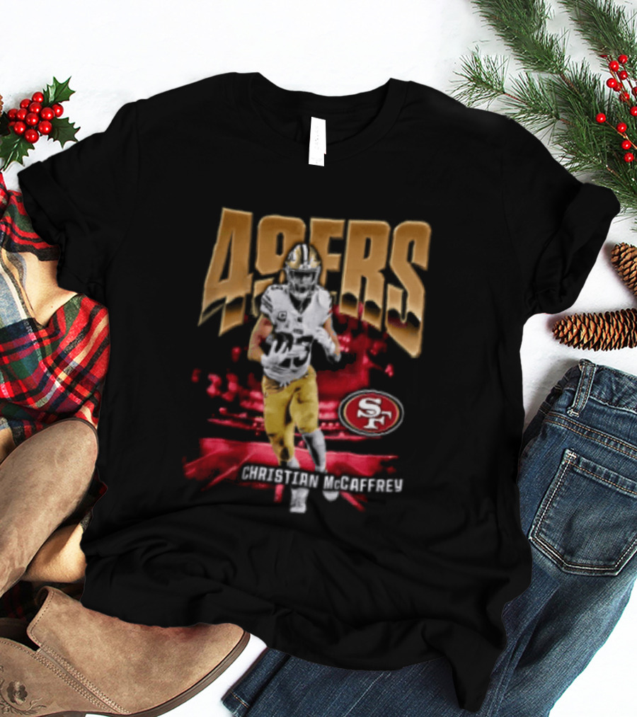 49ers Christian McCaffrey SF Football T-Shirt