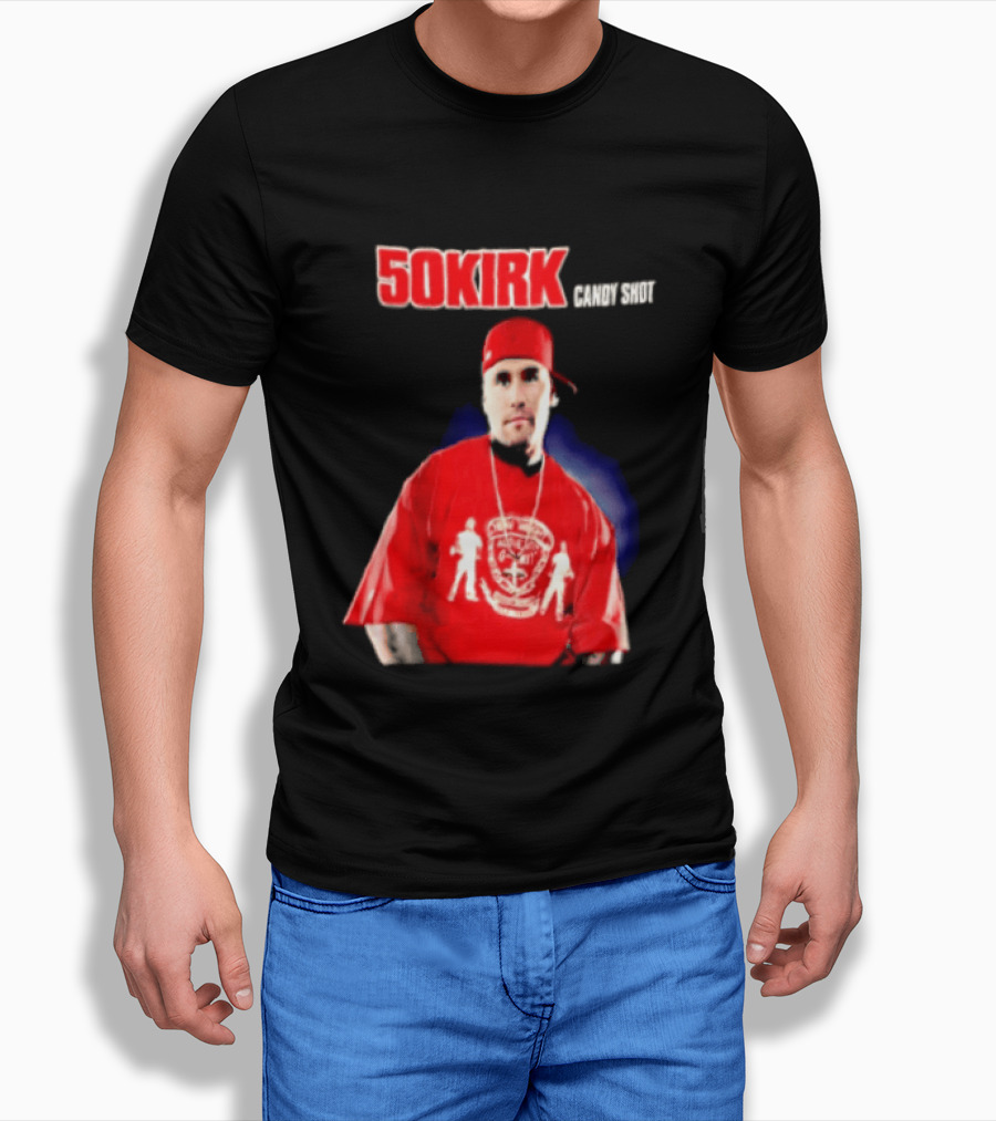 50KIRK Candy Shot Man Red Outfit T-Shirt