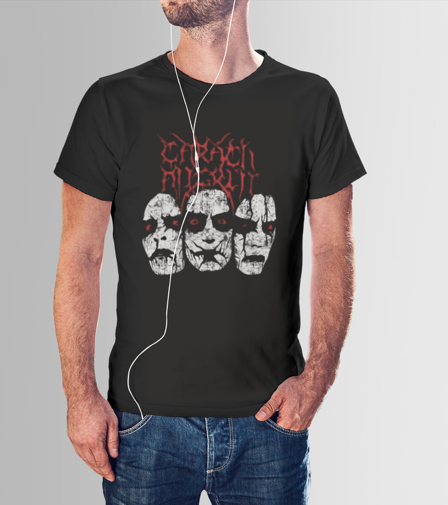 Carach Angren Horror Mask Trio Backstage Rock Store T-Shirt