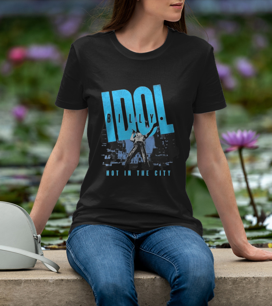 Billy Idol Hot In The City Las Vegas Show 2026 T-Shirt
