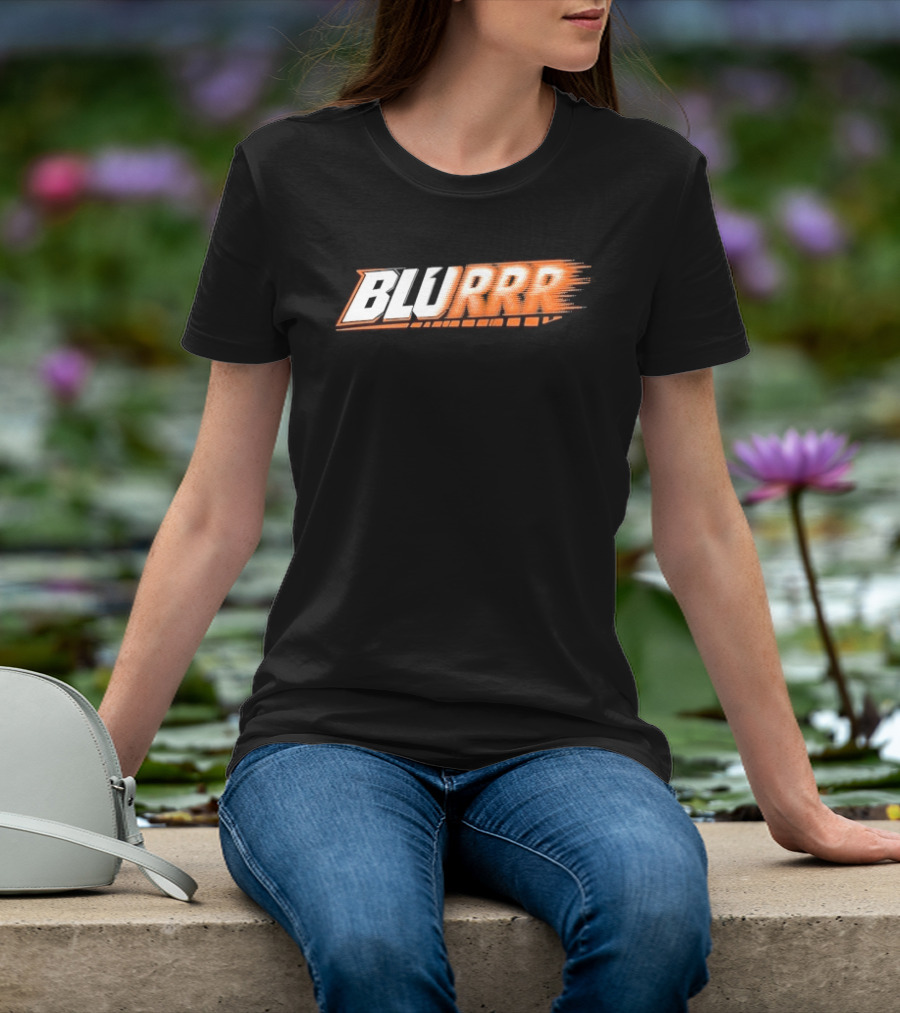 Cincinnati Bengals Blurrr Football T-Shirt