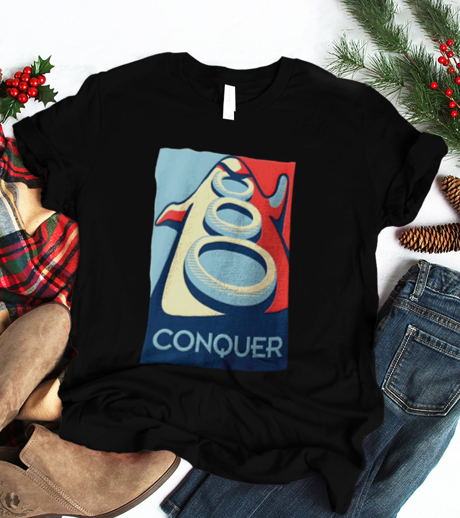 Conquer Penguin Three Rings T-Shirt