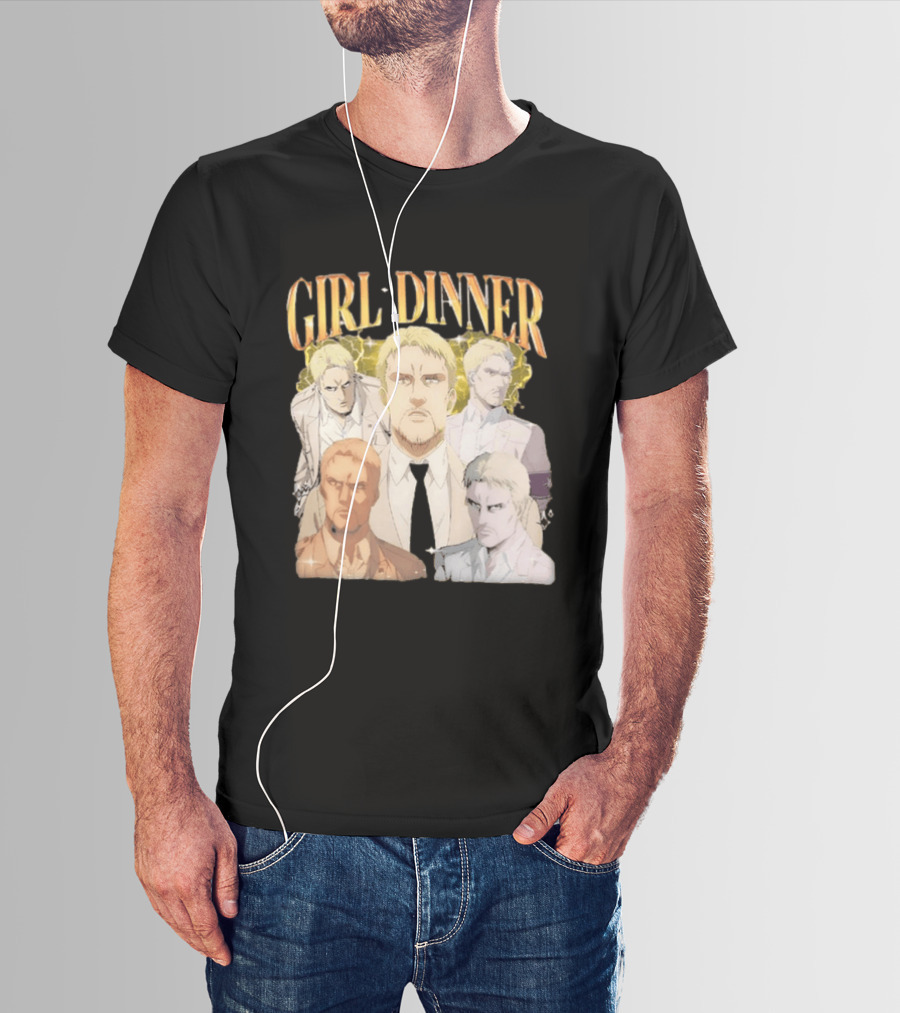 Niall Horan Girl Dinner 2026 New Anime Characters T-Shirt