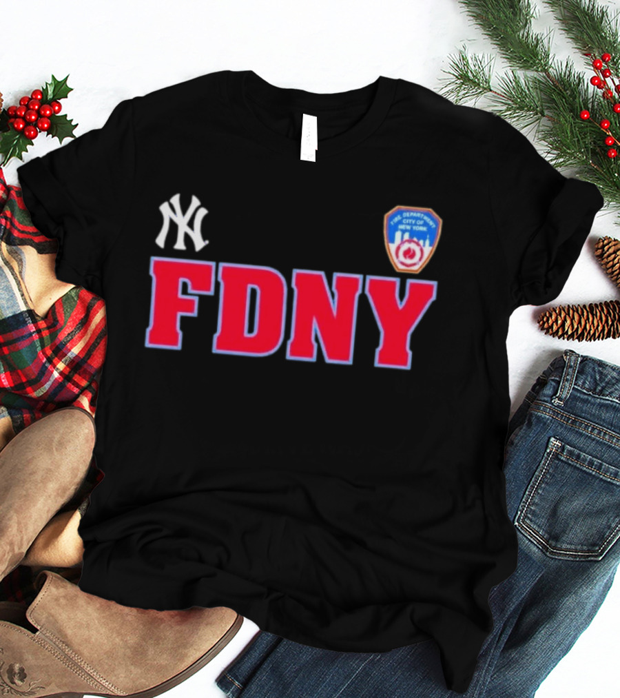 NY Yankees FDNY City Of New York 2026 T-Shirt