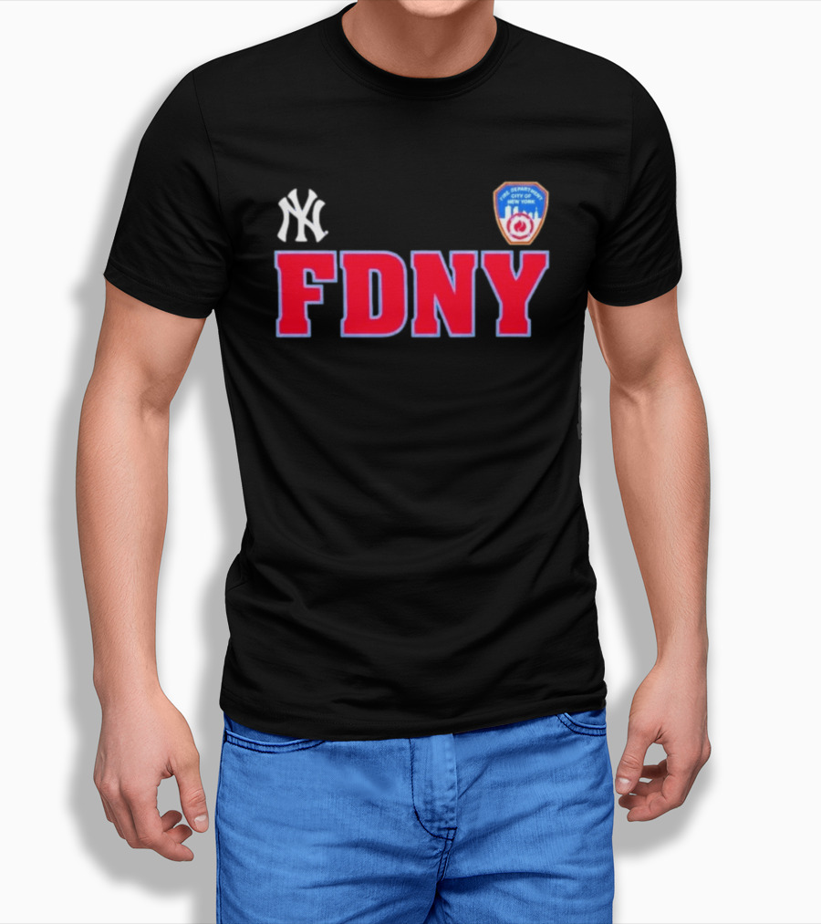 NY Yankees FDNY City Of New York 2026 T-Shirt