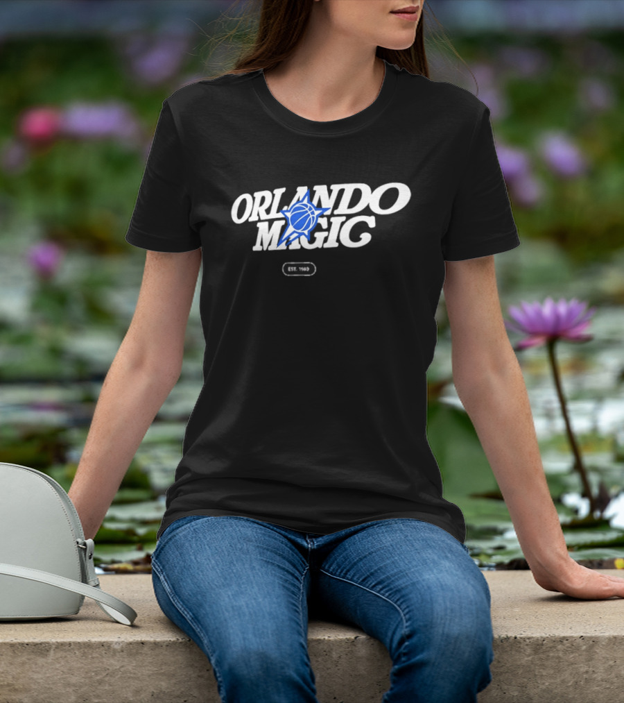 Orlando Magic Est 1989 Star Basketball T-Shirt