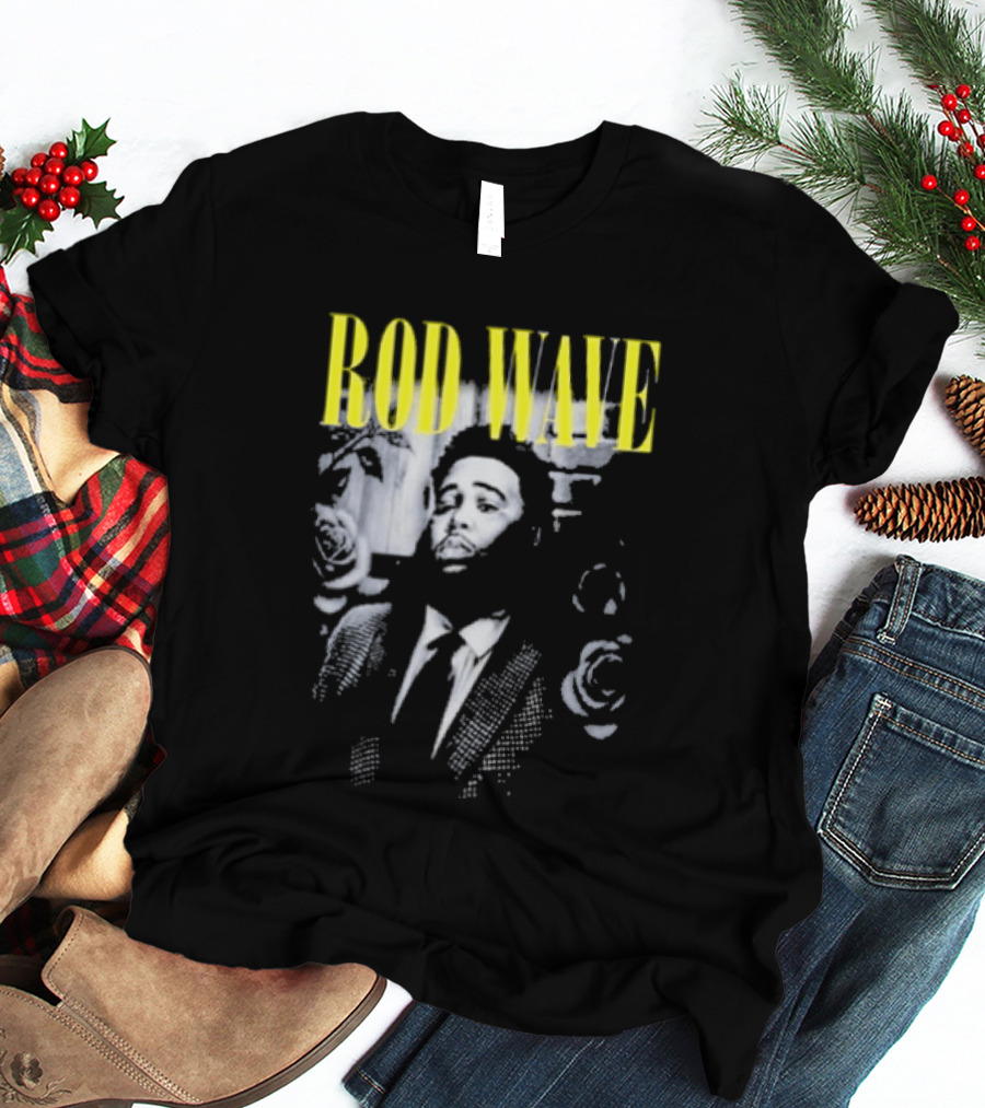 Rod Wave Don't Look Down Tour 2026 Rose Garden Concert Dates T-Shirt