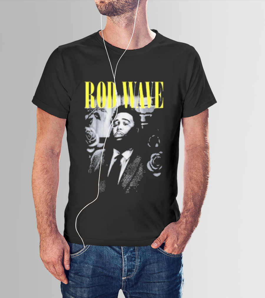 Rod Wave Don't Look Down Tour 2026 Rose Garden Concert Dates T-Shirt