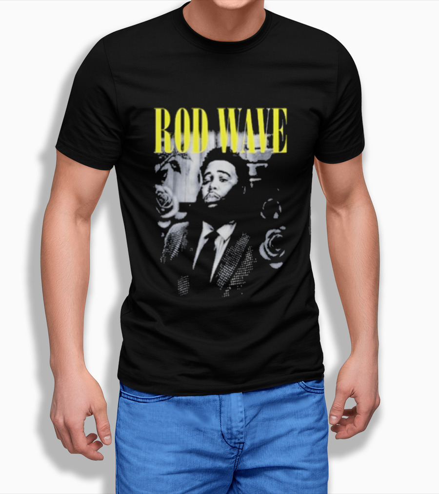 Rod Wave Don't Look Down Tour 2026 Rose Garden Concert Dates T-Shirt