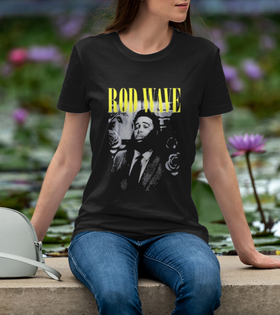 Rod Wave Don't Look Down Tour 2026 Rose Garden Concert Dates T-Shirt